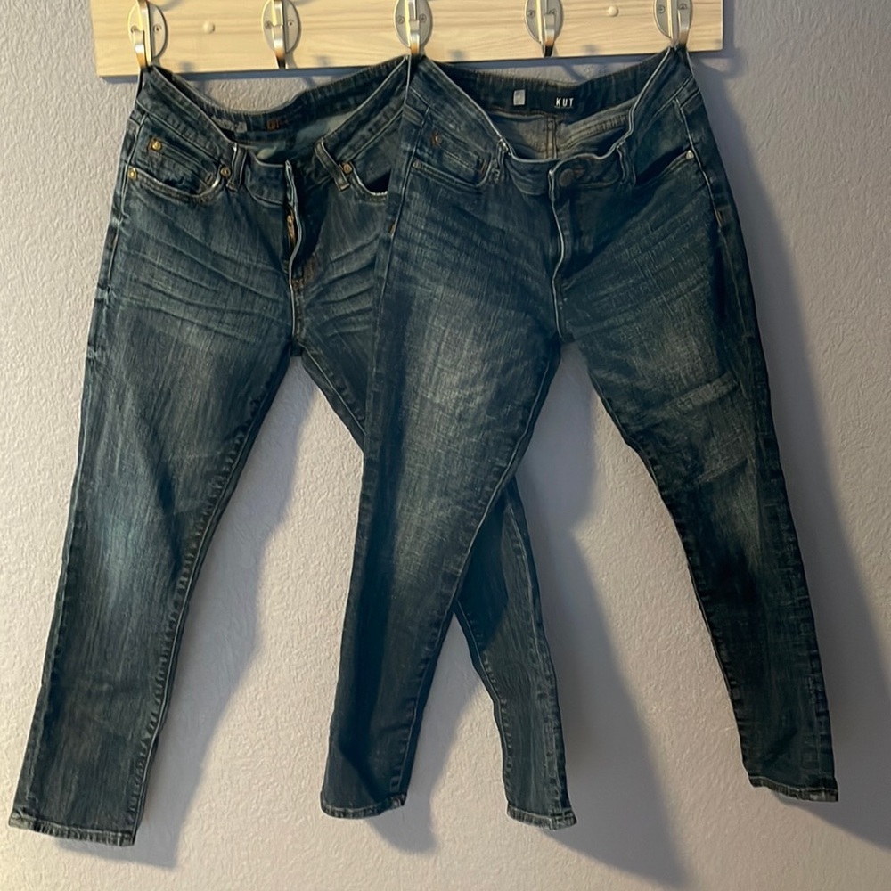 Kut from the Kloth 2P Catherine boyfriend cut jeans